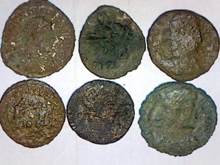 Lotto di +25 monete romane