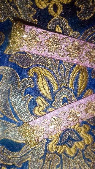 Fajín Bordado para Virgen de 50-60cm