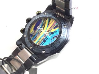reloj pulsera premium unisex carlo colucci round stainless steel watch blau/silber