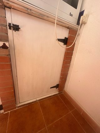 Puertas de madera blancas