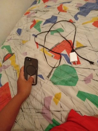 iPhone Apple Negro/Plateado