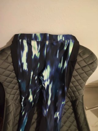 Leggings Domyos Mujer Negros y Multicolor