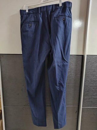 Traje completo hombre azul