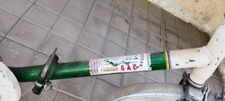 Bicicleta plegable antigua Mobylette BAC