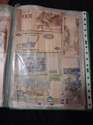 Colección de Billetes Internacionales