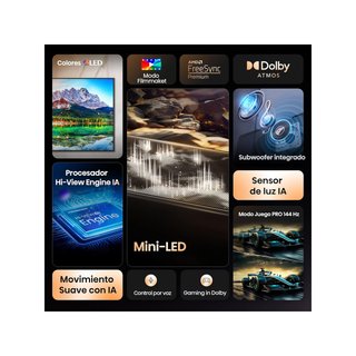 Hisense 65E8Q Mini LED Smart TV 144Hz