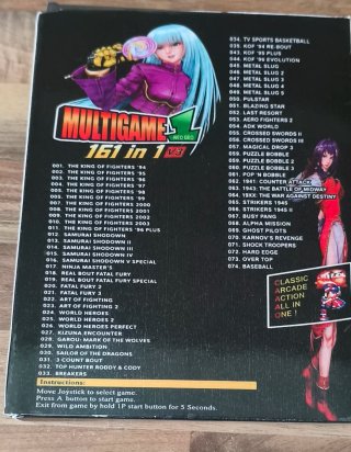 Cartucho MVS SNK Neo Geo Arcade