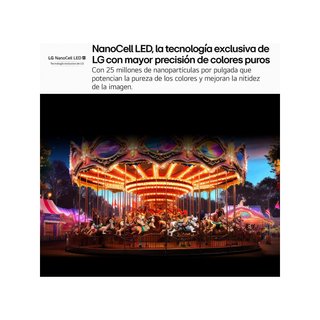 LG 55NANO80A6B televisor 55" 4K NanoCell