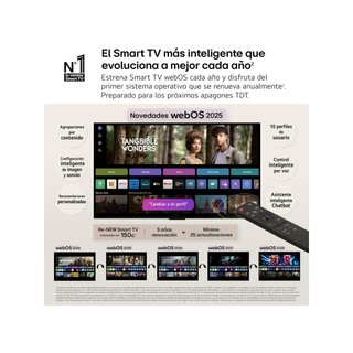 LG 55QNED84A6C televisor 55" 4K inteligente