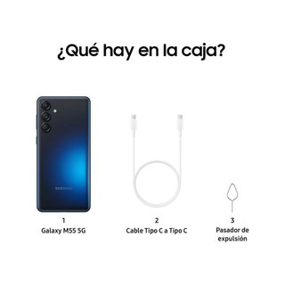 Samsung Galaxy M55 256GB Nero Smartphone