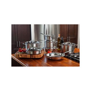 Le Creuset Evolution sartén acero inoxidable 3-ply
