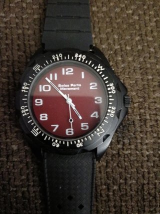 Reloj Calgary Plata y Negro