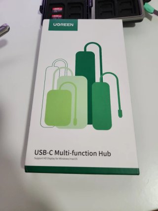Hub UGREEN 6 en 1 110Gbps 4K60Hz RJ45