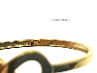 anillo oro 18k con circonita