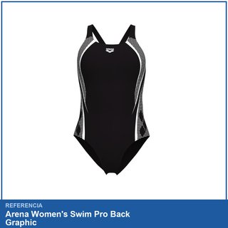 Arena Women's Swim Pro Back Graphic traje baño