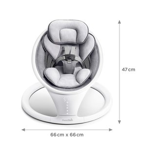Munchkin hamaca mecedora bebé bluetooth portátil