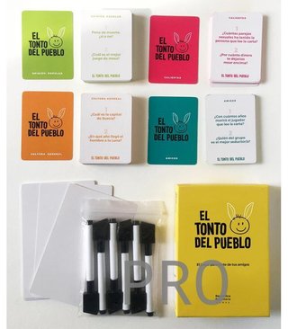 El Tonto del Pueblo. Juego de mesa