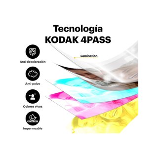 Kodak PD460Y80 impresora fotos instantánea pack