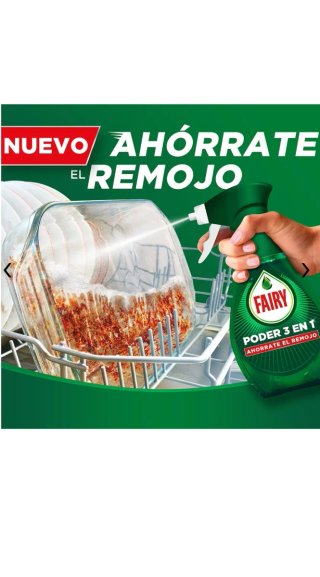 1 UD Fairy Poder 3 en 1 Limpiador Cocina