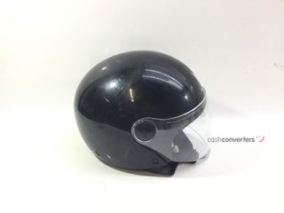 casco jet mt helmets casco negro