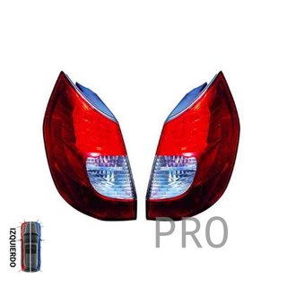 Piloto Trasero Sin Portalámparas Blanco Rojo LED - Izquierdo - Renault SCENIC II (2005-2008)