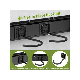 Housolution soporte pared bicicleta acero robusto