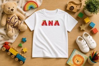 Camiseta Unisex Blanca Algodón Personalizada