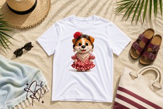 Camiseta Unisex Blanca Algodón Personalizada