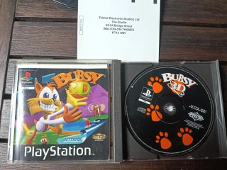 Bubsy 3D PAL PlayStation PSone PSX