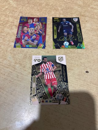 Lote cromos fútbol
