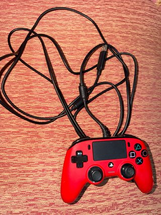Mando PS4 Rojo