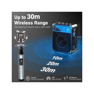 - JYX Altavoz karaoke portátil luces bluetooth