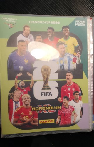 Cromos FIFA Adrenalyn XL mundial 2026