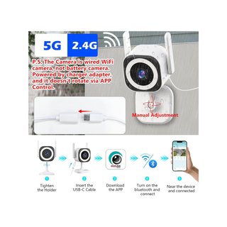 S600 Cámara seguridad 5G con visión nocturna