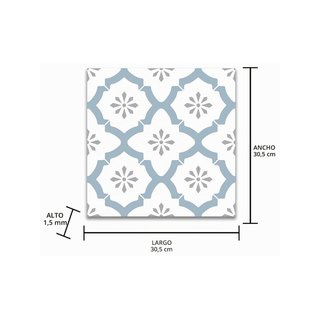 Wallpops FP2943 azulejos vinilo suelo adhesivo