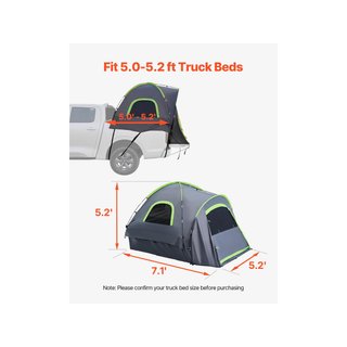 Tenda per camionette impermeabile VEVOR 2-3 persone