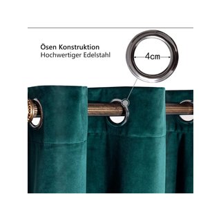 - WOLTU cortinas opacas terciopelo térmicas