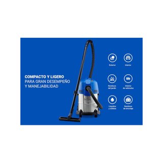 Nilfisk Buddy II 18L INOX aspiradora agua polvo