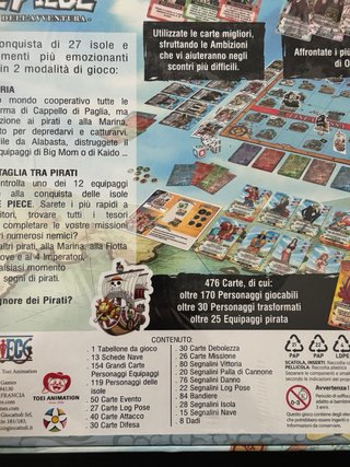 Gioco da tavolo One Piece - L'isola dell'avventura