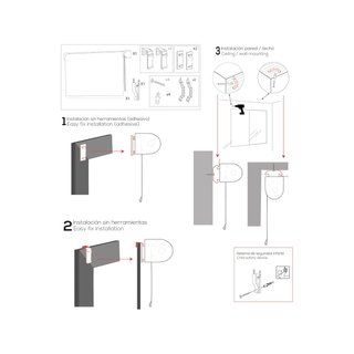 Blindecor Zeus tenda a rullo opaca facile da installare