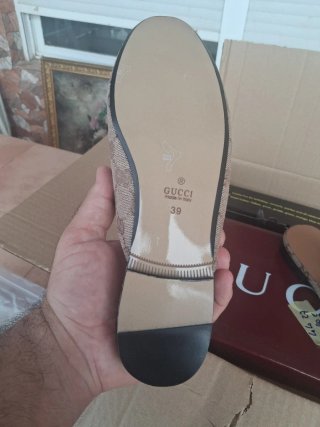 Mocasines Gucci GG sin talón