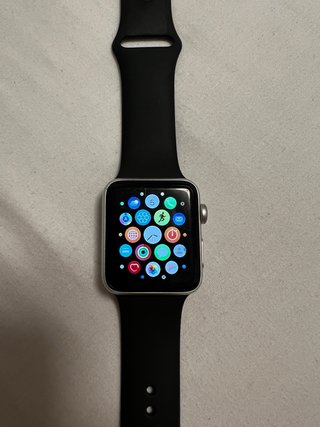Apple Watch Serie 3 Negro/Plata
