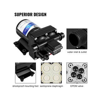 VEVOR bomba agua dulce 12 V autoadescante