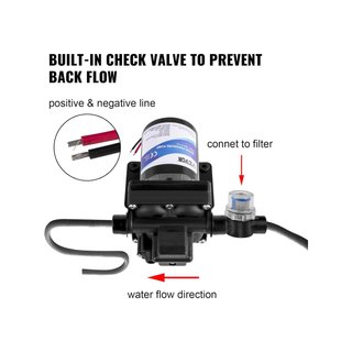 VEVOR bomba agua dulce 12 V autoadescante