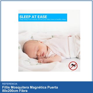 Fillis Zanzariera Magnetica Porta 80x200cm Fibra