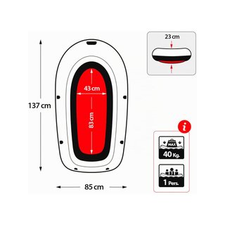 Intex 58354NP Explorer Pro barco inflable niño
