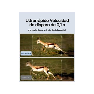 - WOLFANG WT02 32GB cámara caza solar 4K