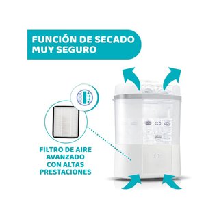 Chicco All in One esterilizador 6 biberones