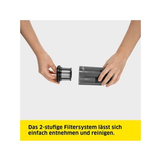 Kärcher CVH 2 aspiradora mano 0,15L 7,2V