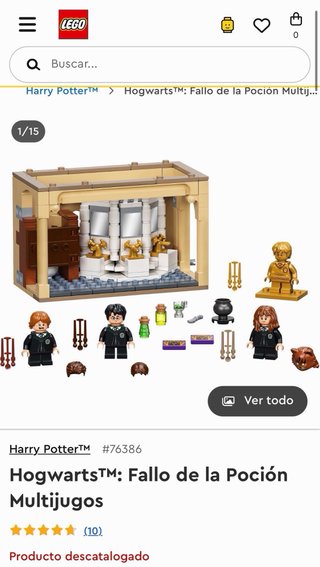 LEGO Harry Potter: Fallo Poción Multijugos